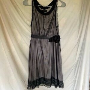 Elegant Black Sleeveless Dress